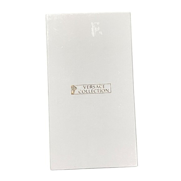 Versace Zip Around Black Leather Wallet Like New - Picture 9 of 12